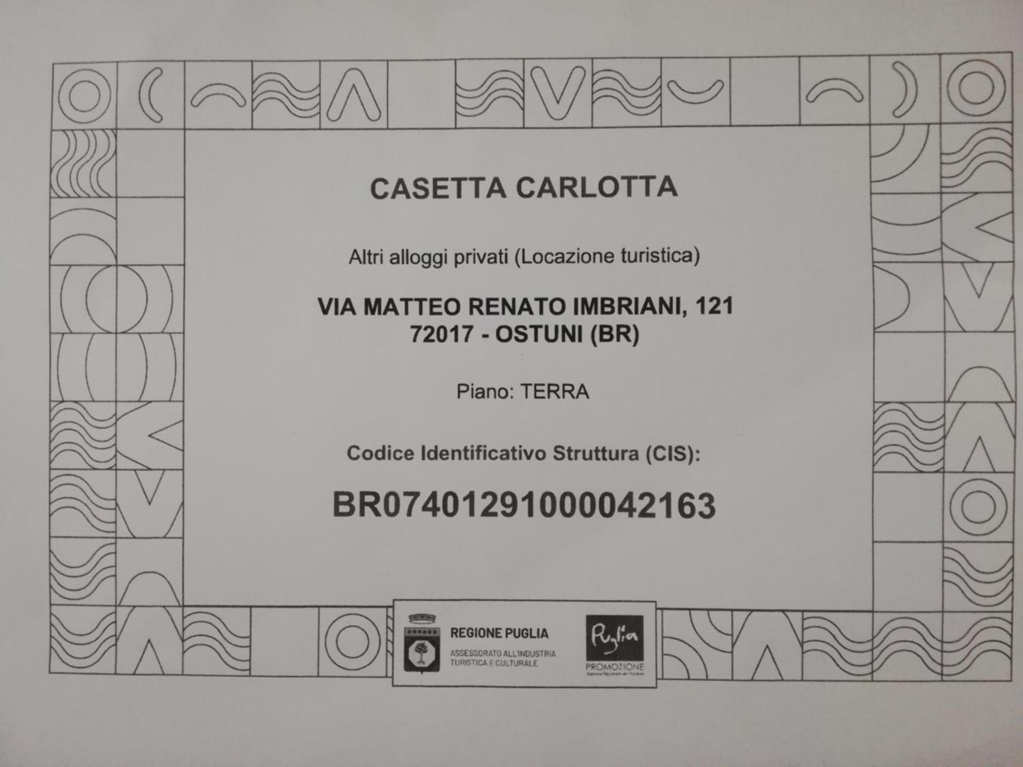 אוסטוני Casetta Carlotta מראה חיצוני תמונה